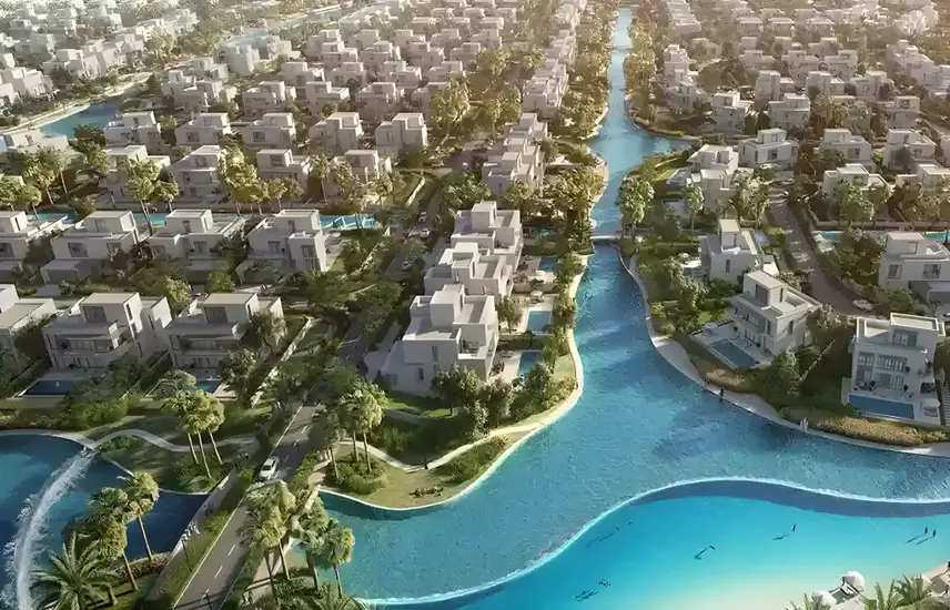 Luxurious villa at Palmiera Collective in The Oasis, Dubai.